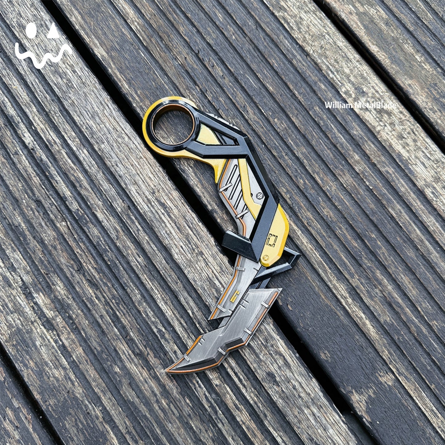 RGX 11z Pro karambit Blunt Blade Metal Replica