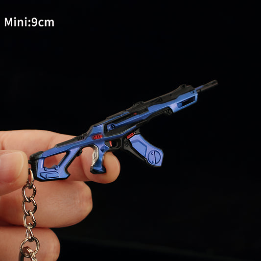 Mini Radiant Entertainment System Phantom Gun Metal Keychain