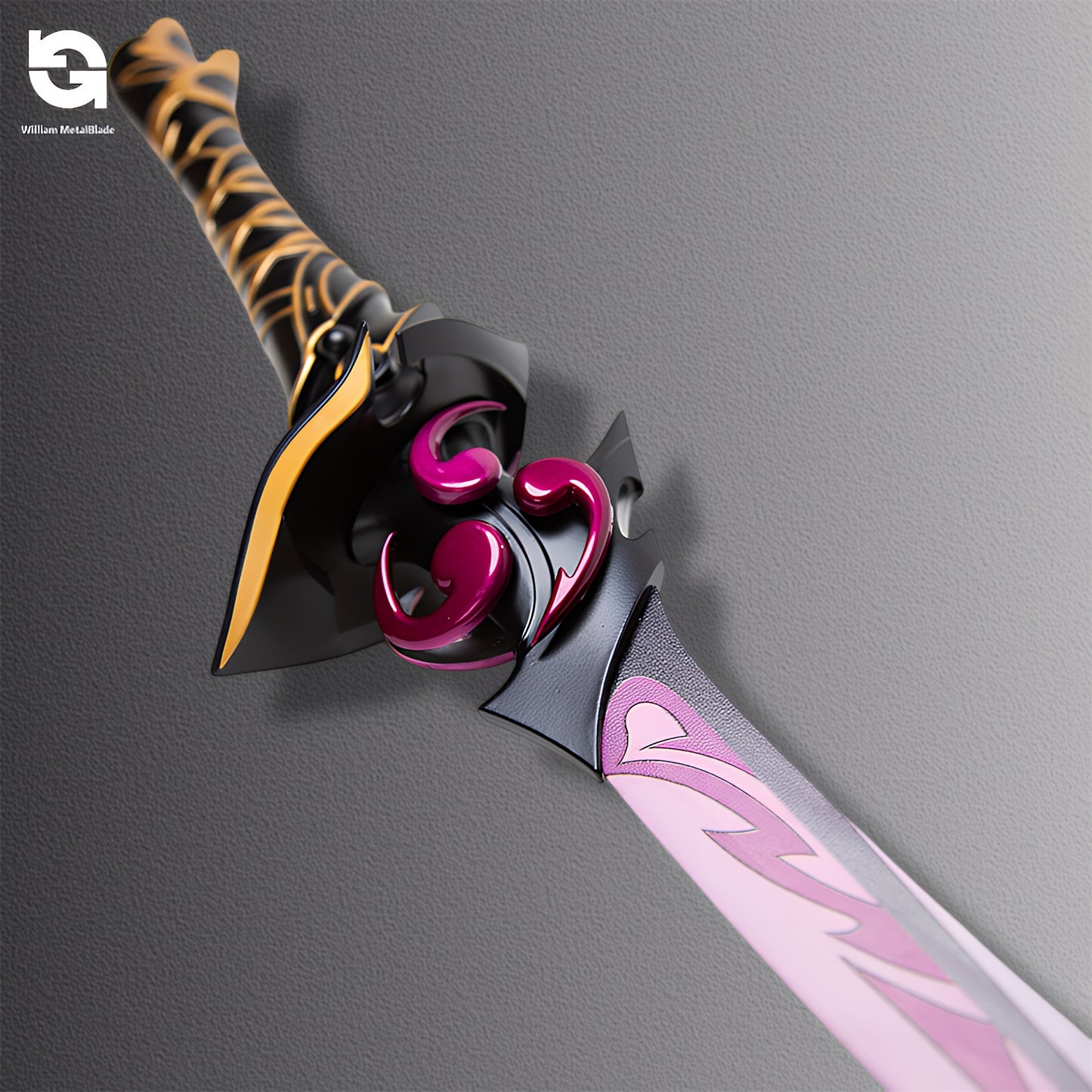 1:1 Raiden Shogun's Electro Sword Metal Prop