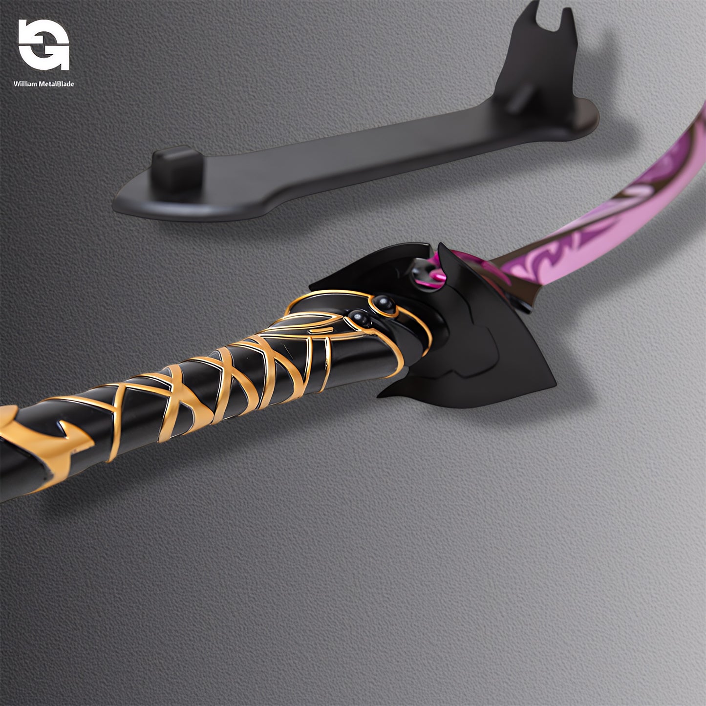 1:1 Raiden Shogun's Electro Sword Metal Prop