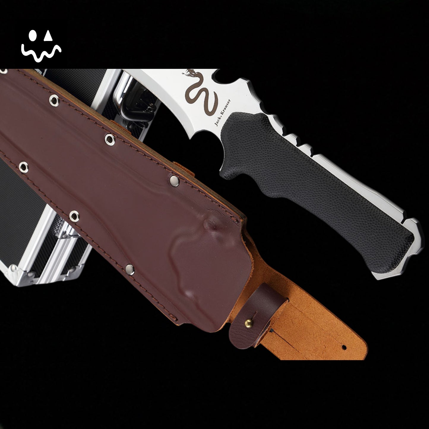 Hand-forging Re4 Krauser Knife Sharp Blade Steel Replica