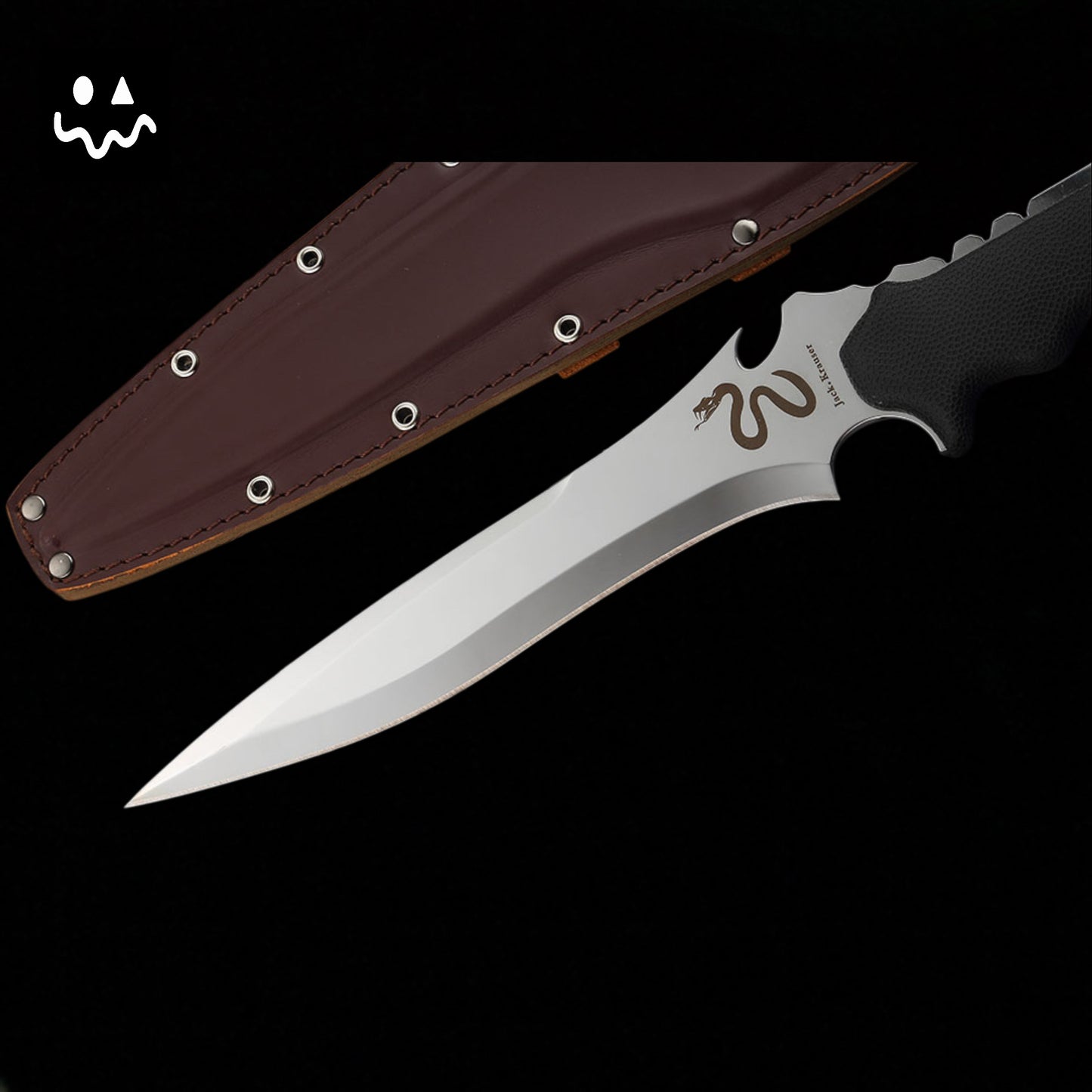 Hand-forging Re4 Krauser Knife Sharp Blade Steel Replica