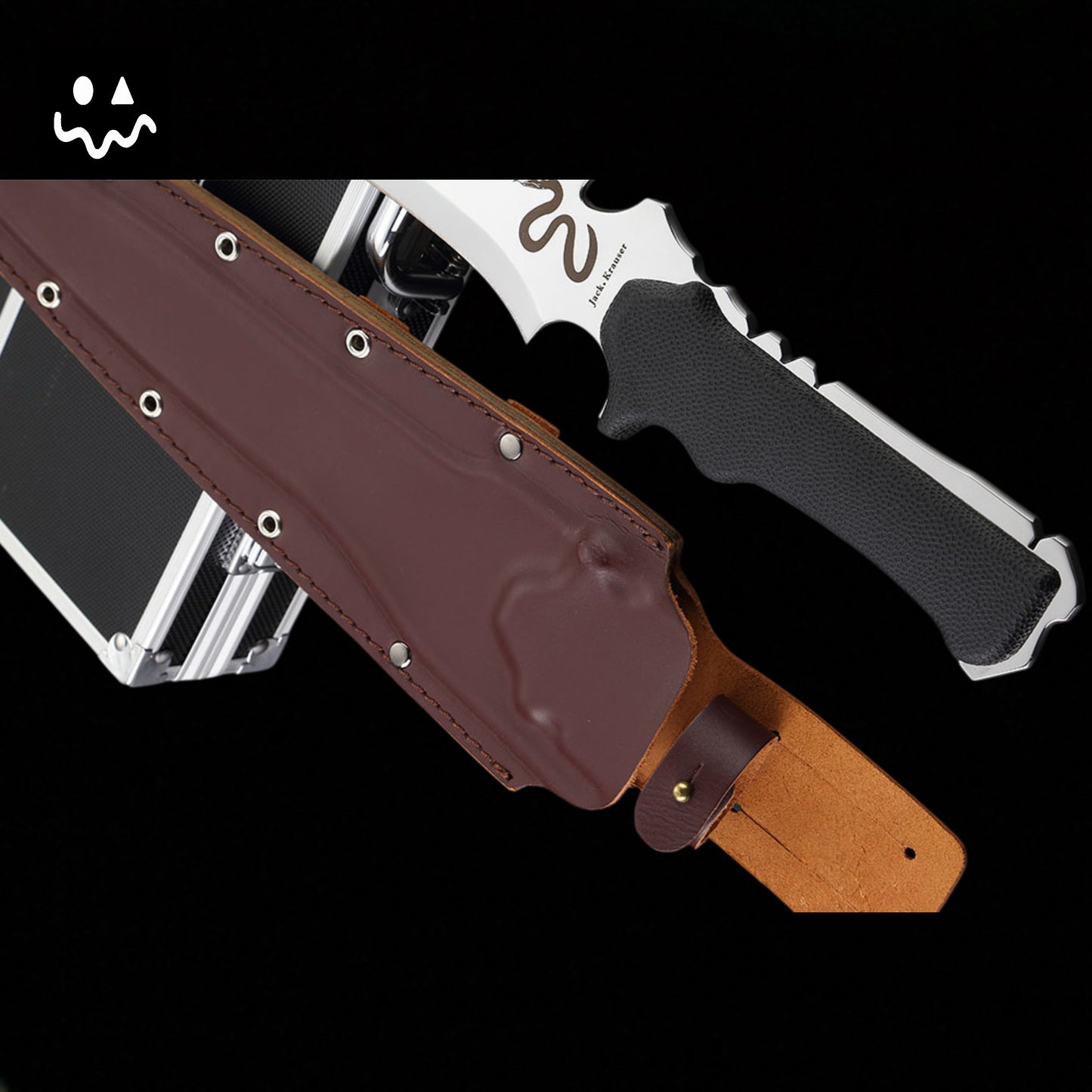 Hand-forging Re4 Krauser Knife Sharp Blade Steel Replica