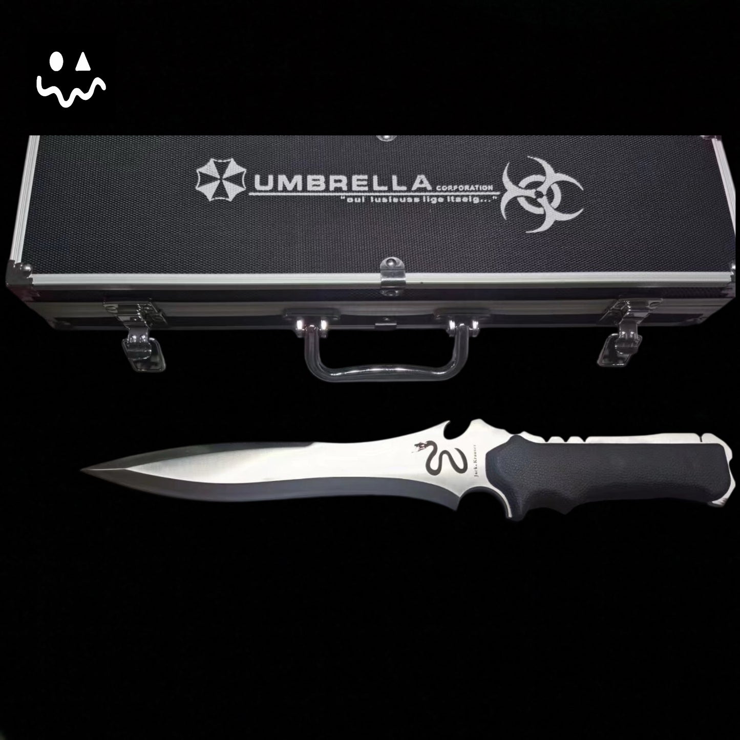 Hand-forging Re4 Krauser Knife Sharp Blade Steel Replica