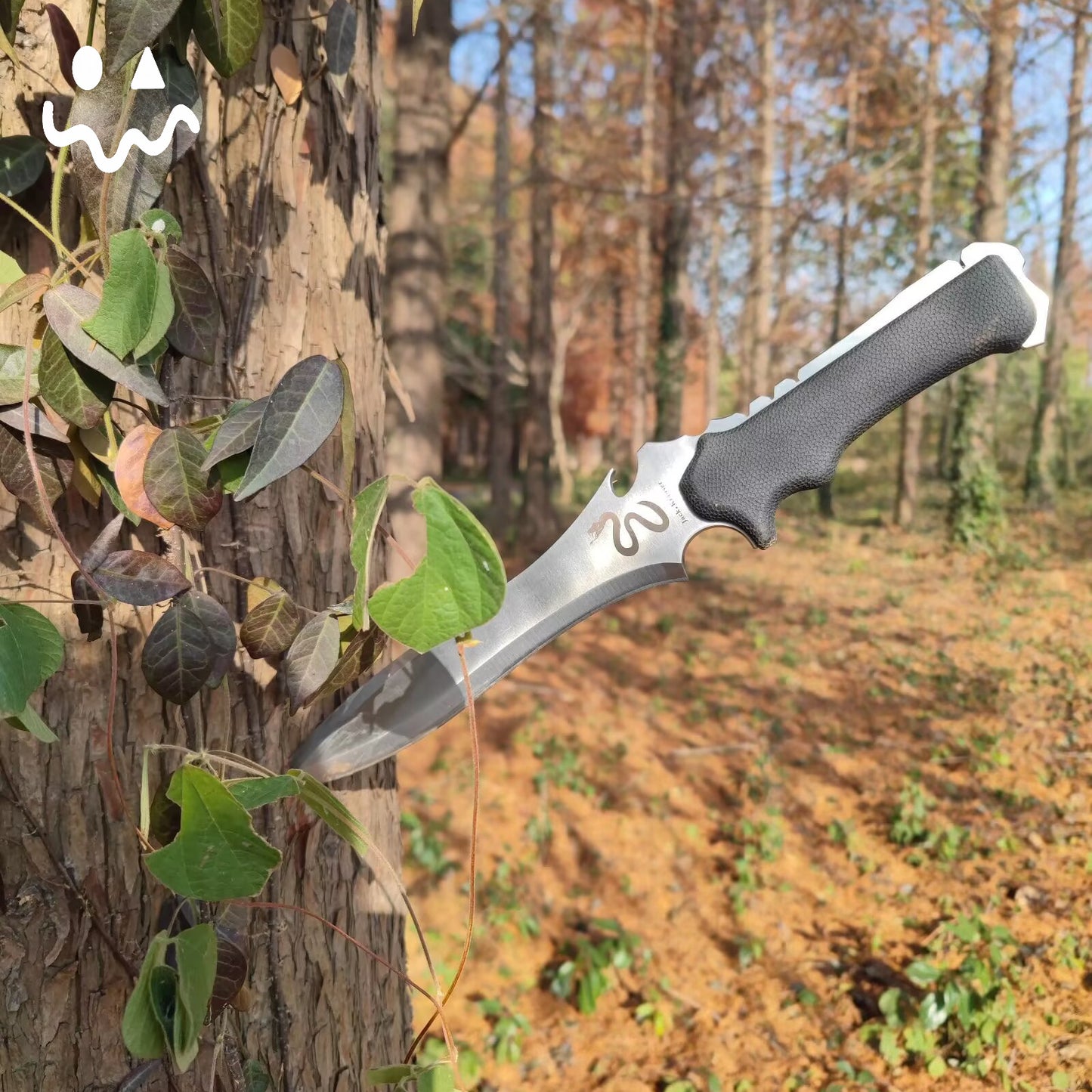 Hand-forging Re4 Krauser Knife Sharp Blade Steel Replica