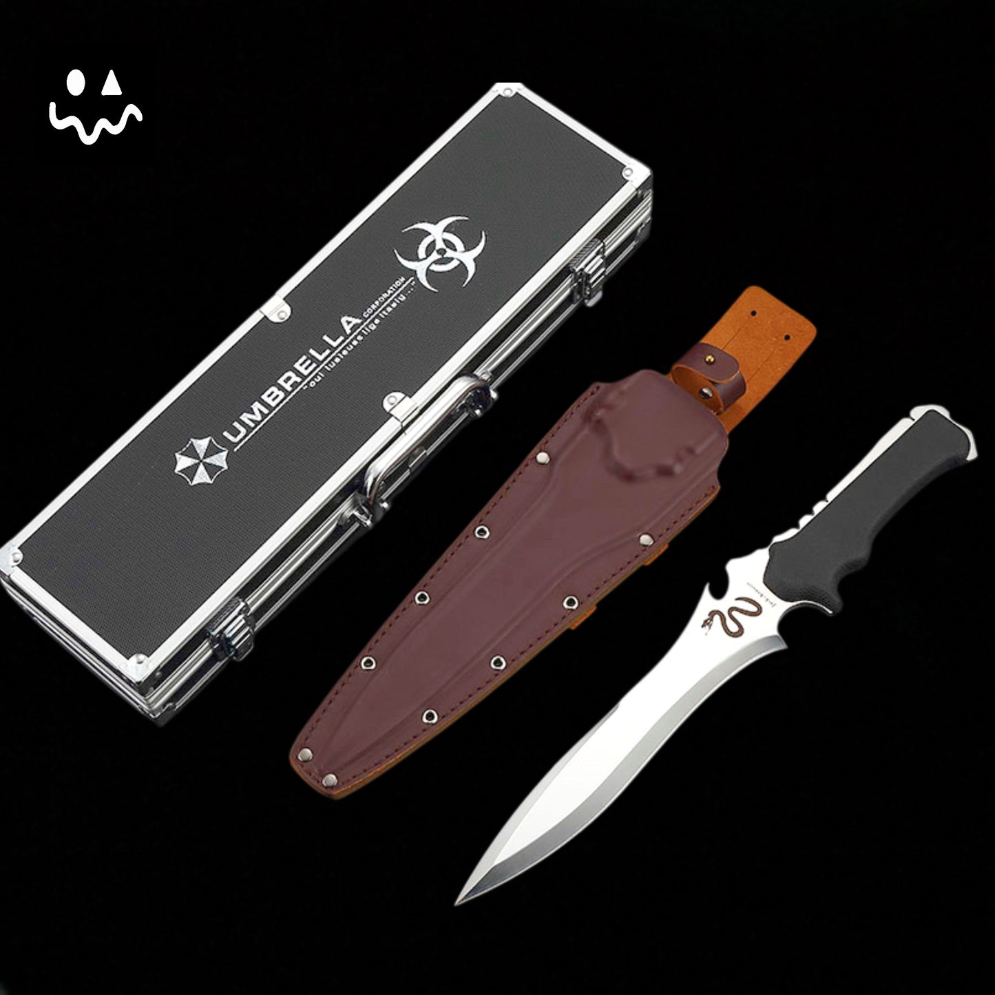 Hand-forging Re4 Krauser Knife Sharp Blade Steel Replica