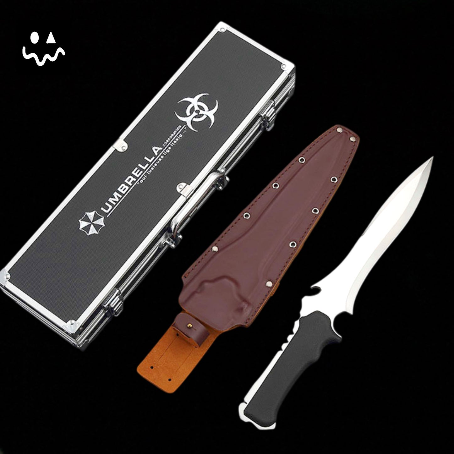 Hand-forging Re4 Krauser Knife Sharp Blade Steel Replica