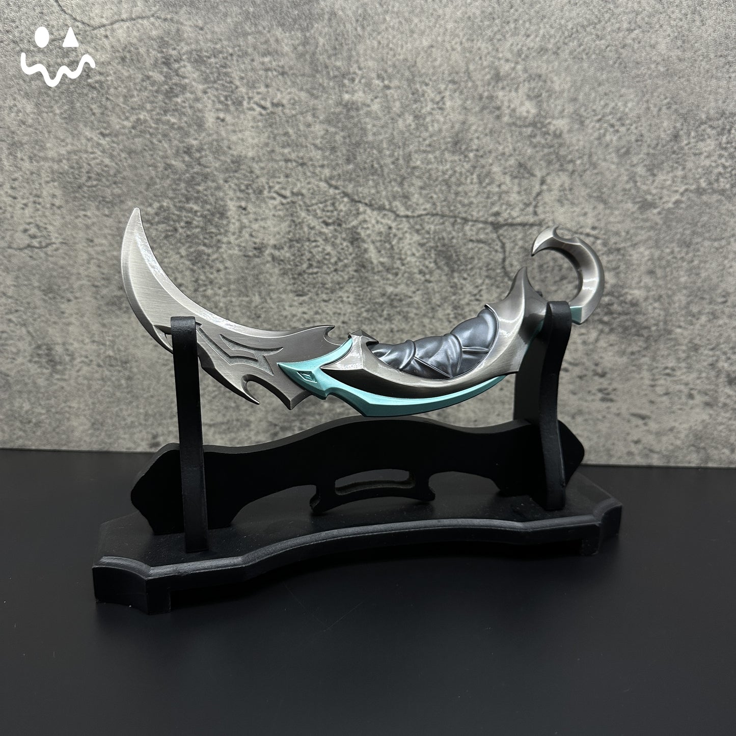 Reaver Karambit Metal Blunt Blade Trainer Cosplay Prop Game Replica