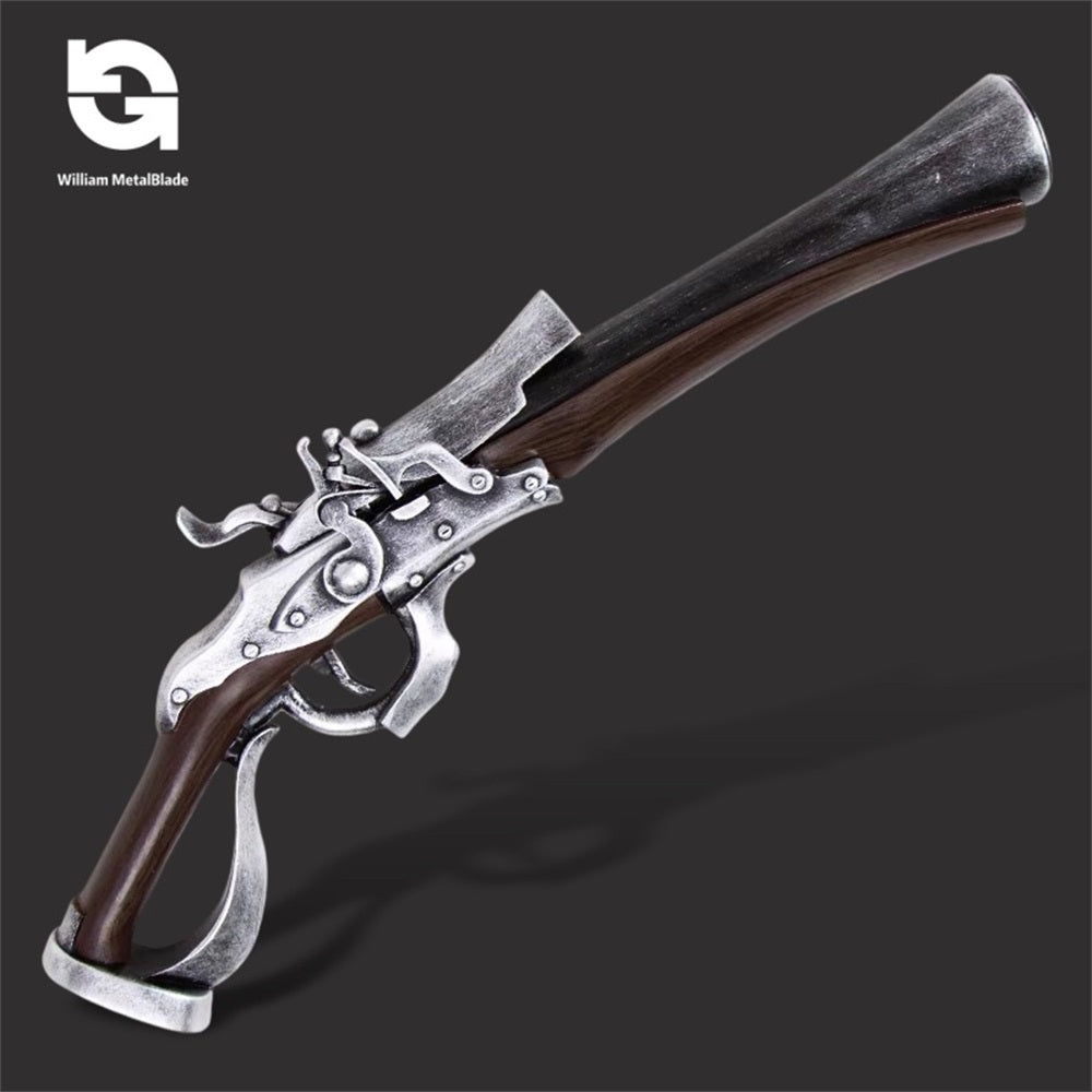Bloodborne Hunter Pistol Resin Model 1:1 Cos Prop 51CM/20.1"