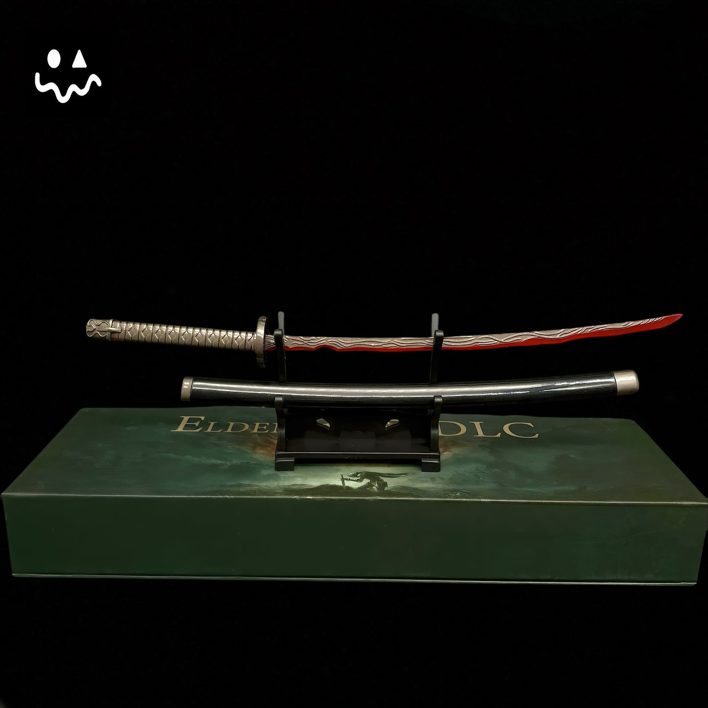 ER Rivers of Blood Katana Metal Replica Miniature With Gift Box