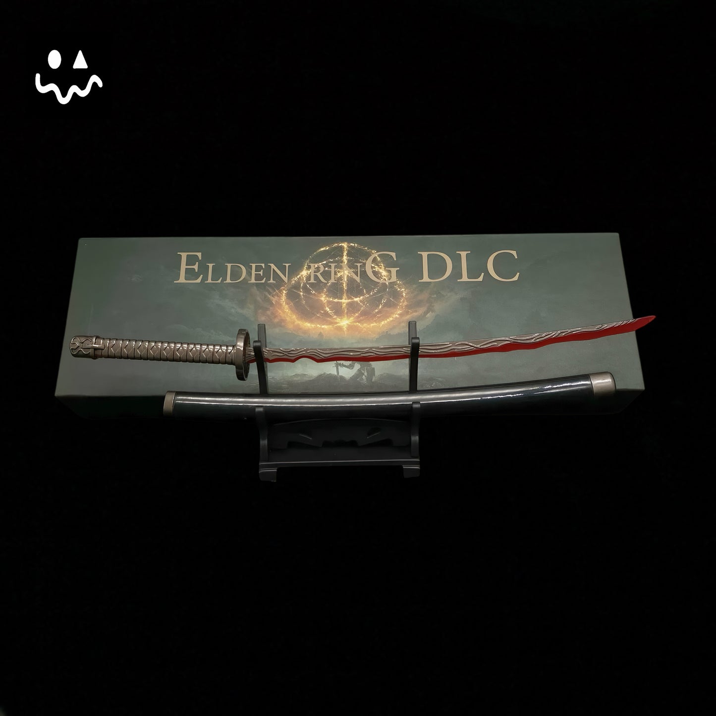 ER Rivers of Blood Katana Metal Replica Miniature With Gift Box