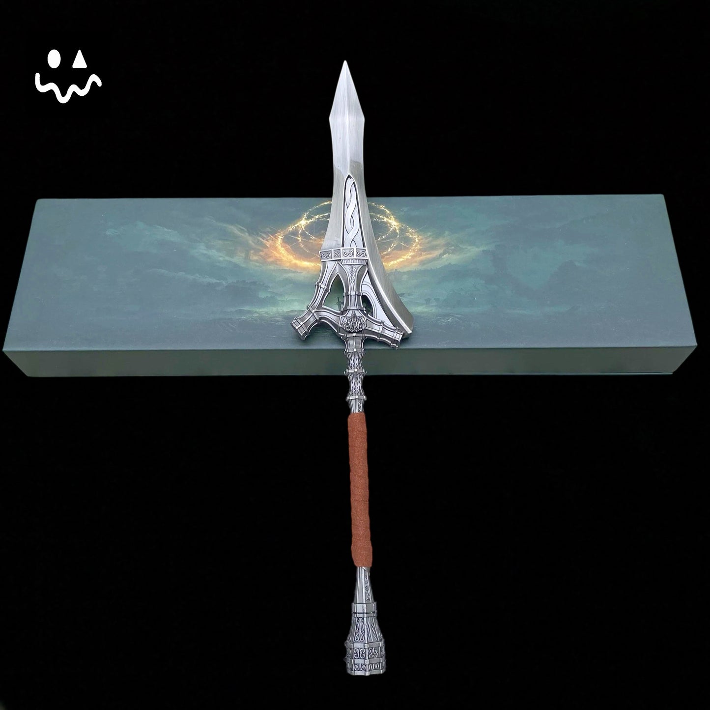 Serpent Hunter Spear Metal Replica With Gift Box