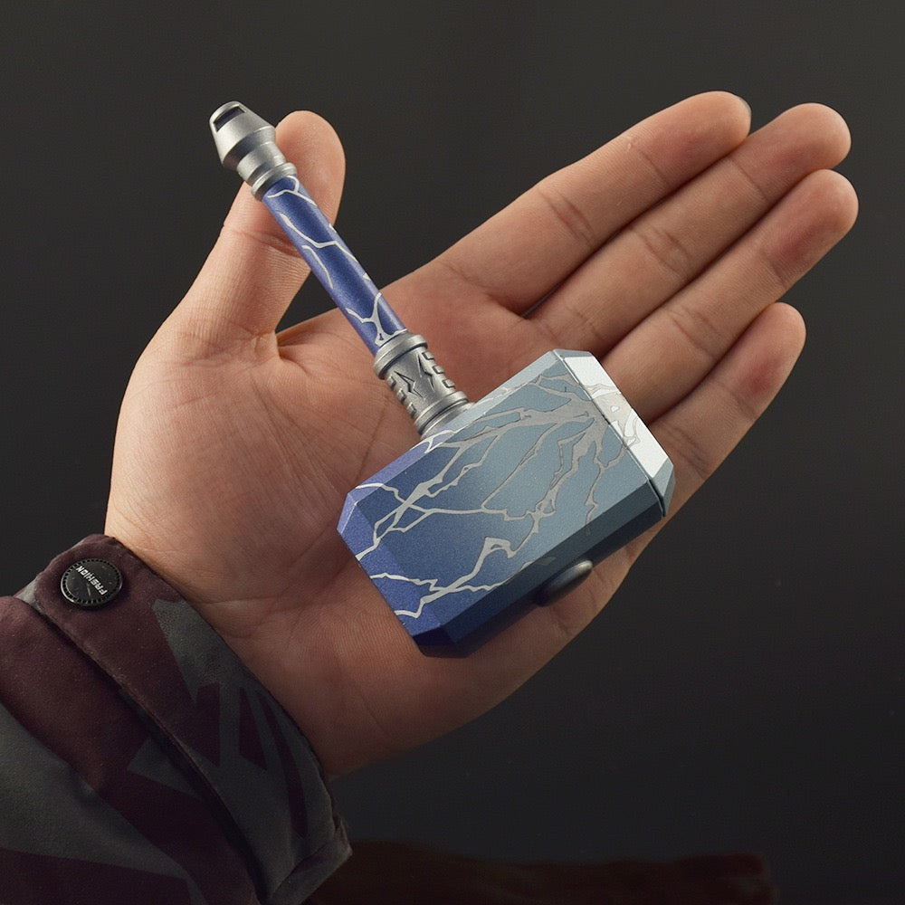 Smite 2.0 Hammer & Keychain Metal Replica 2 In 1 Pack