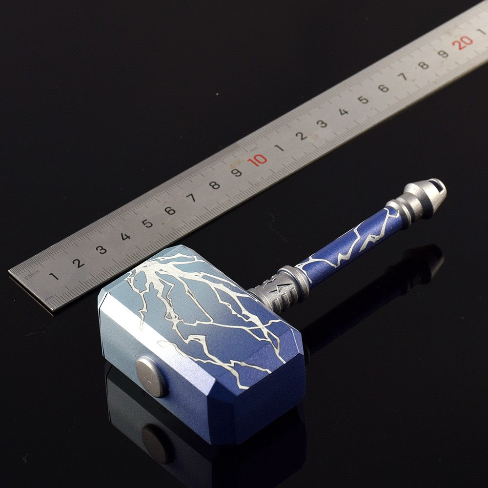 Smite 2.0 Hammer & Keychain Metal Replica 2 In 1 Pack