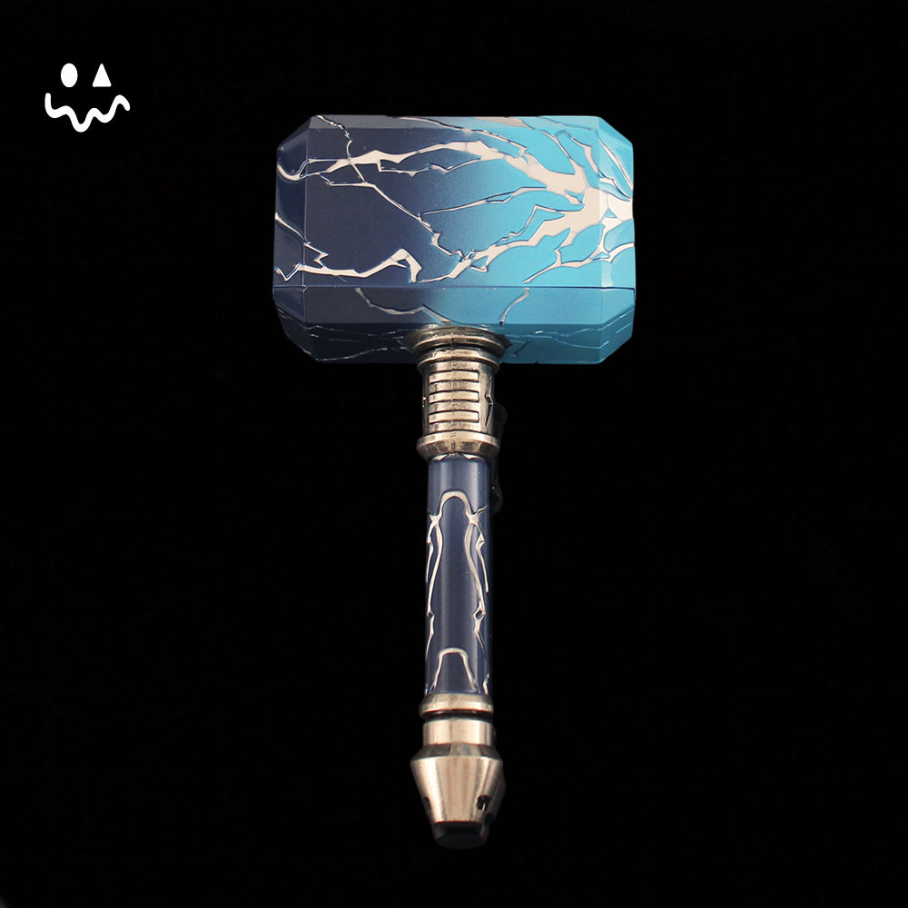 Val Smite Hammer Model Replica Metal Game Weapon Pop