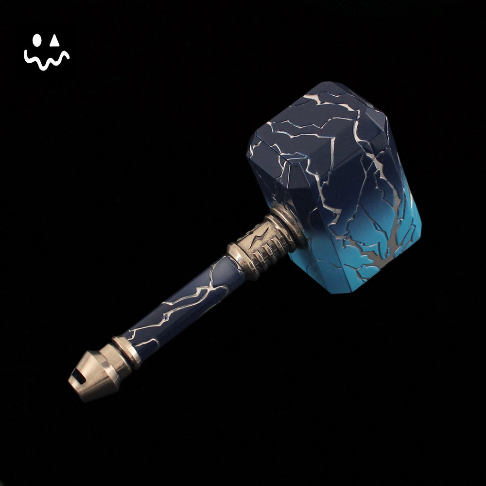 Val Smite Hammer Model Replica Metal Game Weapon Pop