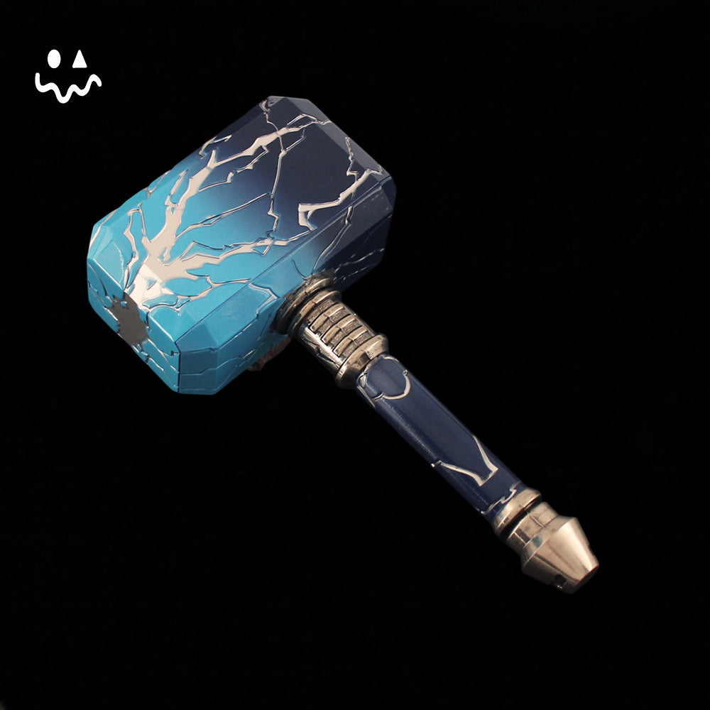 Val Smite Hammer Model Replica Metal Game Weapon Pop