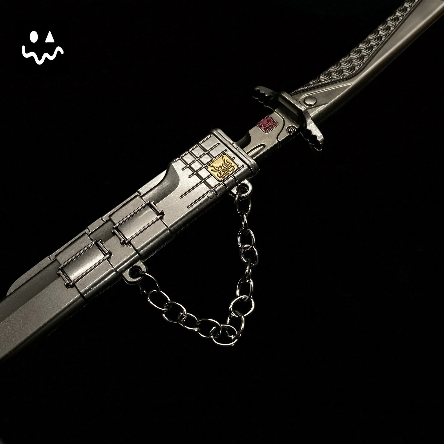 Arena Breakout 30CM/11.8" Game Embroidered Spring Blade Metal Prop