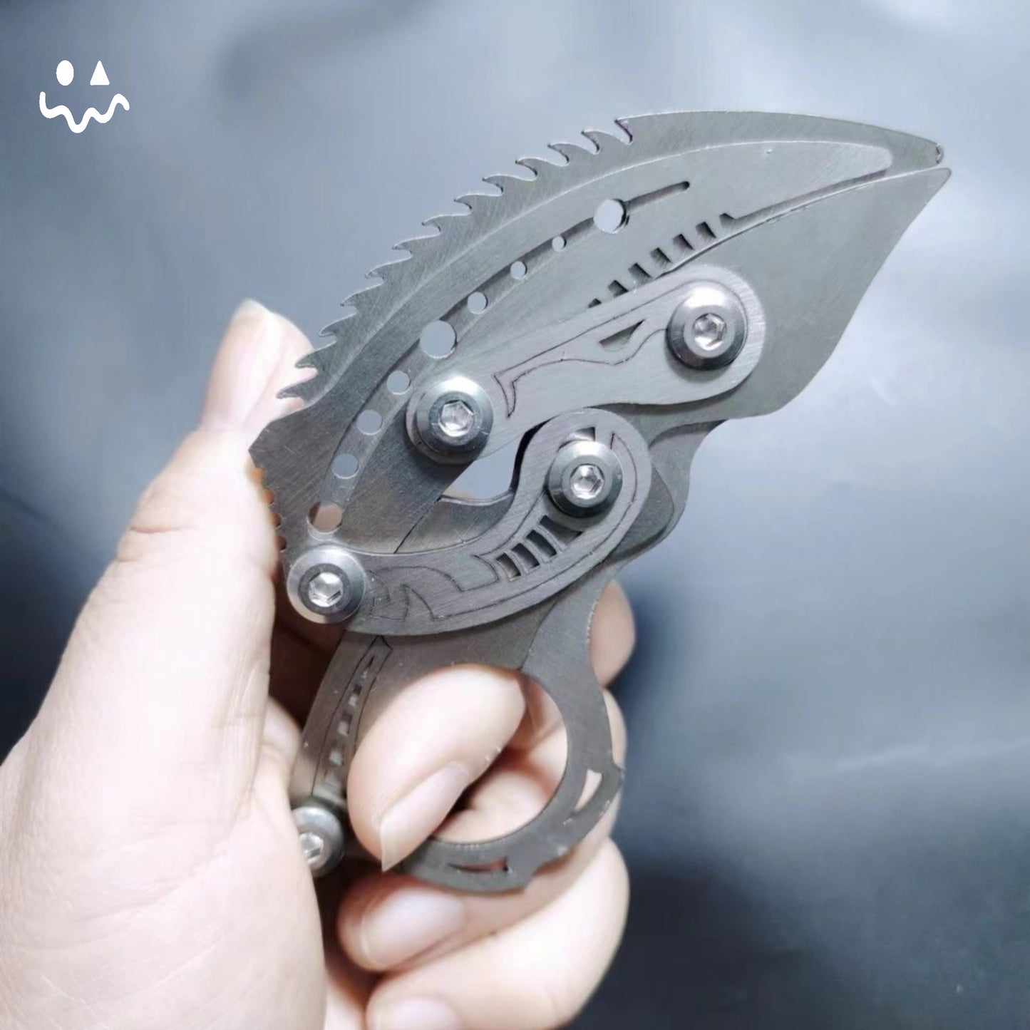 Stainless Steel Karambit Trainer Blunt Blade