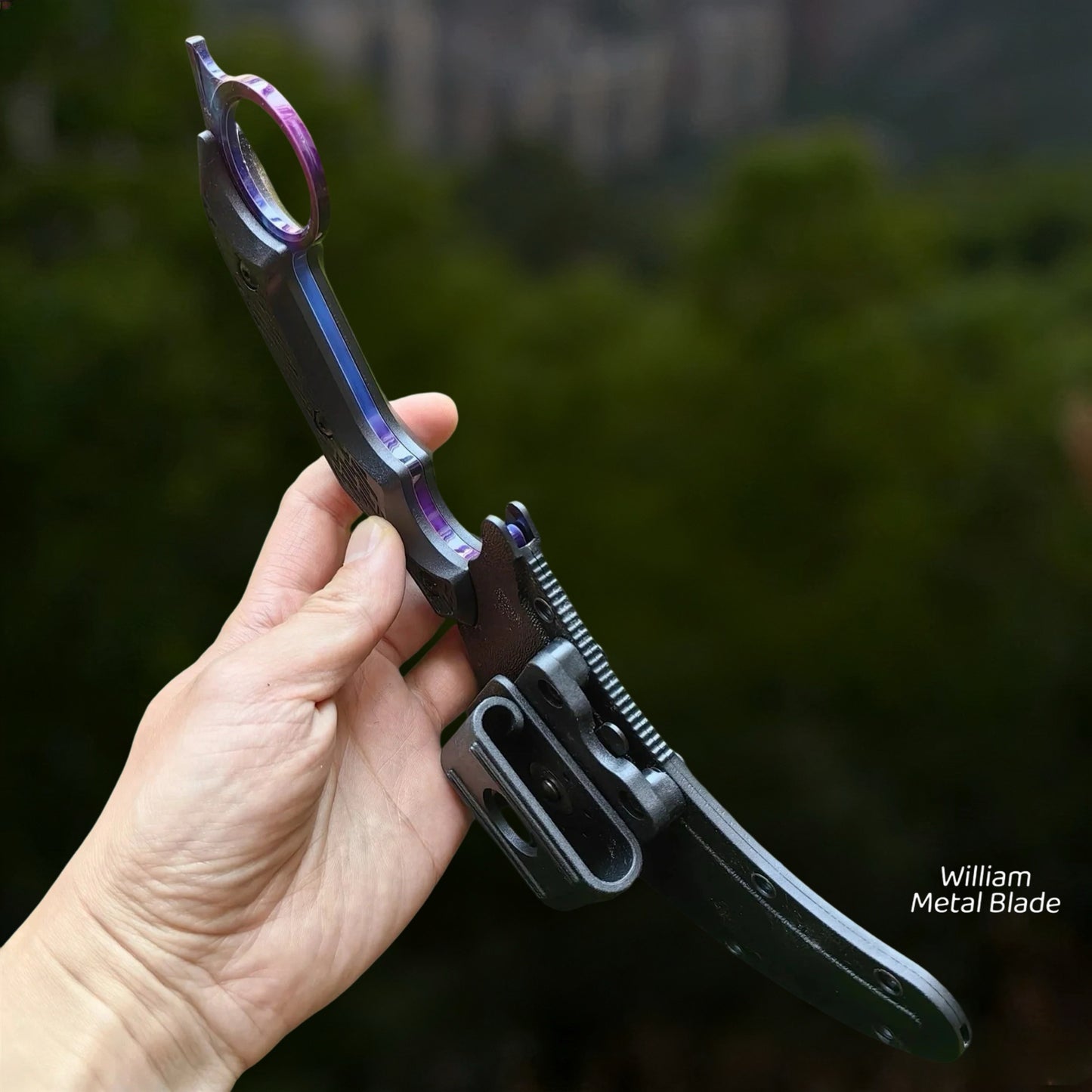 Steel Tactical Talon Knife Sharp Karambit Trainer