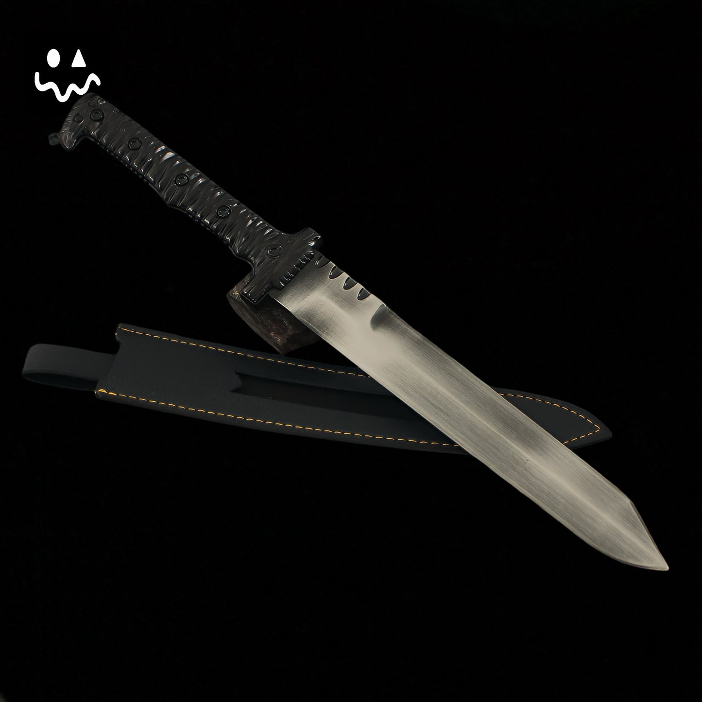 29CM/11.4" Escape from Tarkov M-2 Tactical Sword  Blunt Blade Metal Dagger
