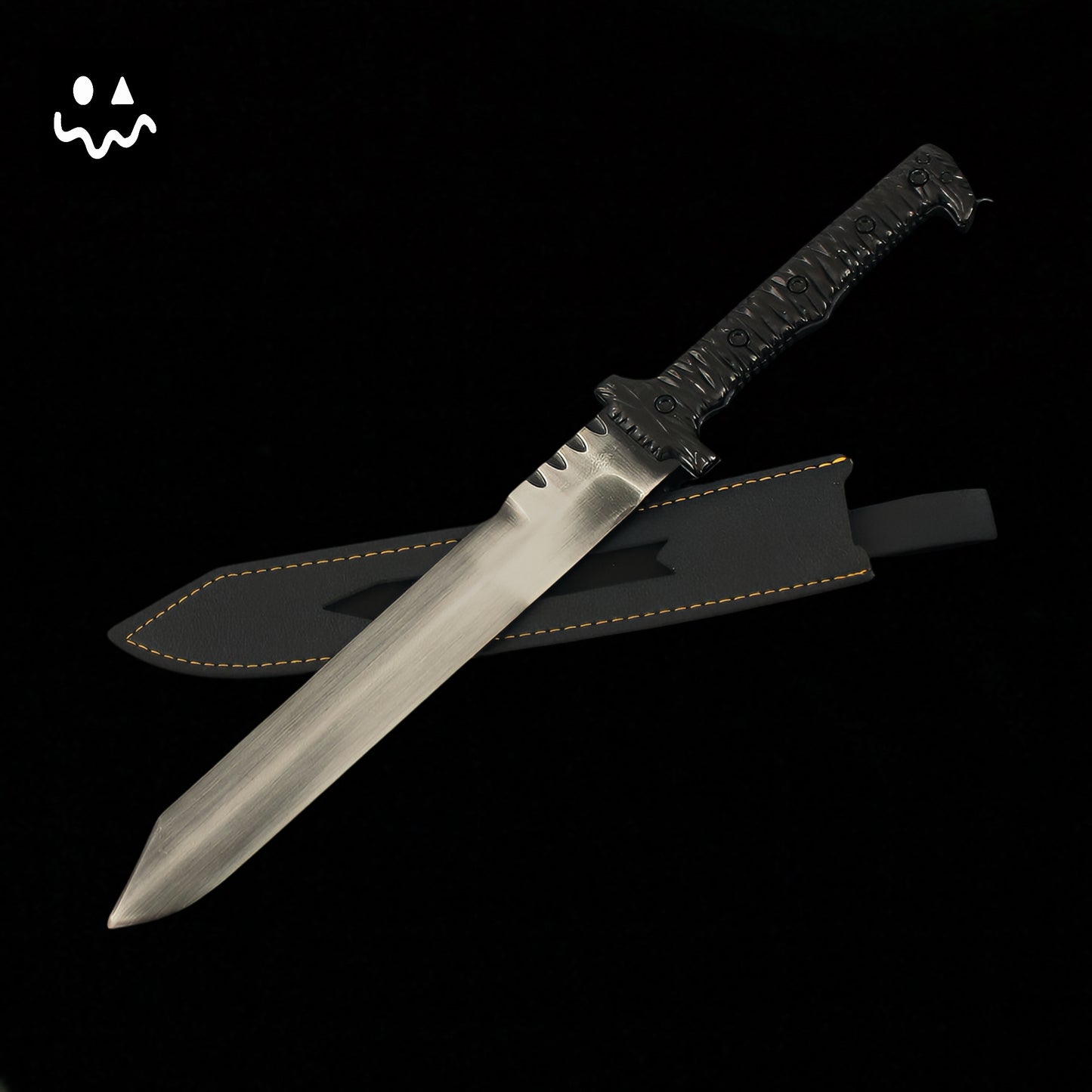 29CM/11.4" Escape from Tarkov M-2 Tactical Sword  Blunt Blade Metal Dagger