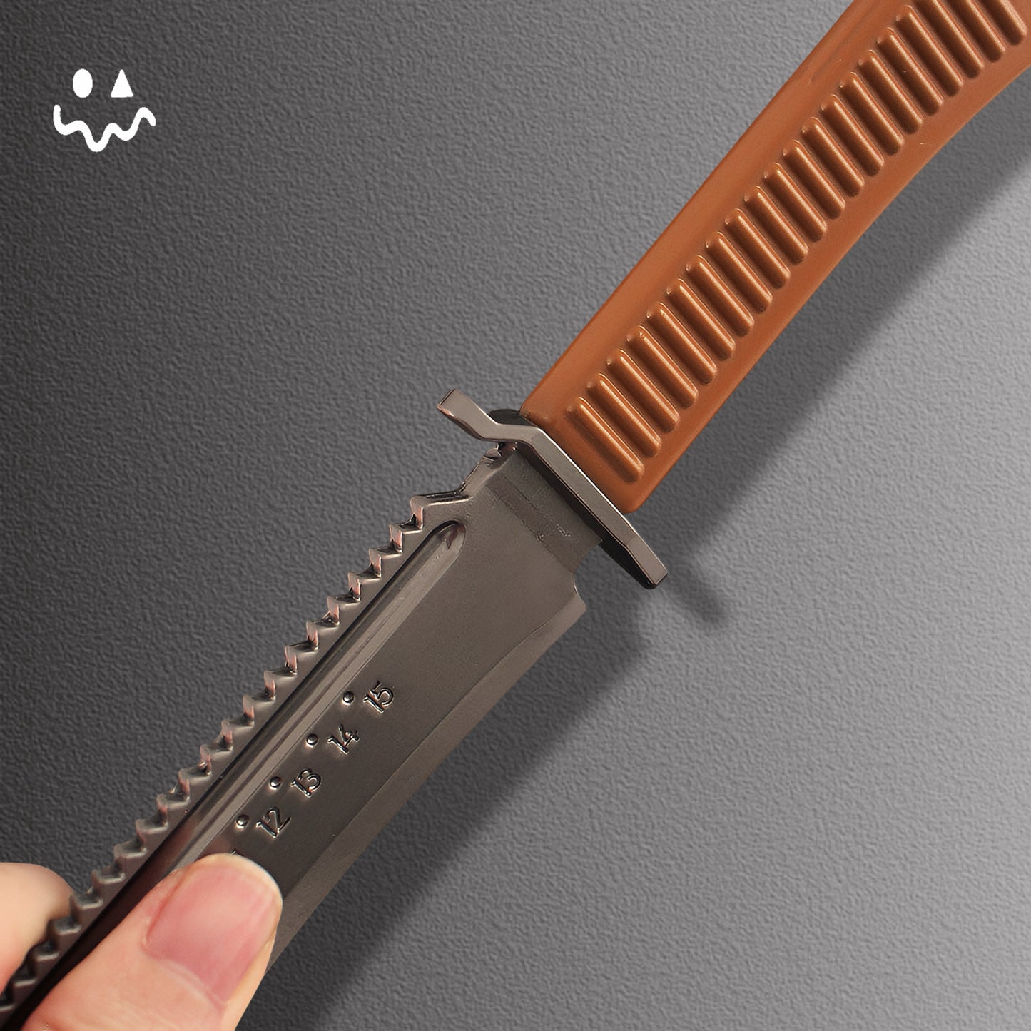 28CM/11" Escape from Tarkov UVSR Taiga-1 Survival Machete  Blunt Blade Metal Dagger