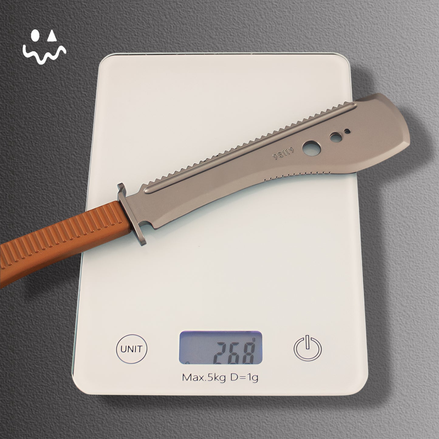 28CM/11" Escape from Tarkov UVSR Taiga-1 Survival Machete  Blunt Blade Metal Dagger