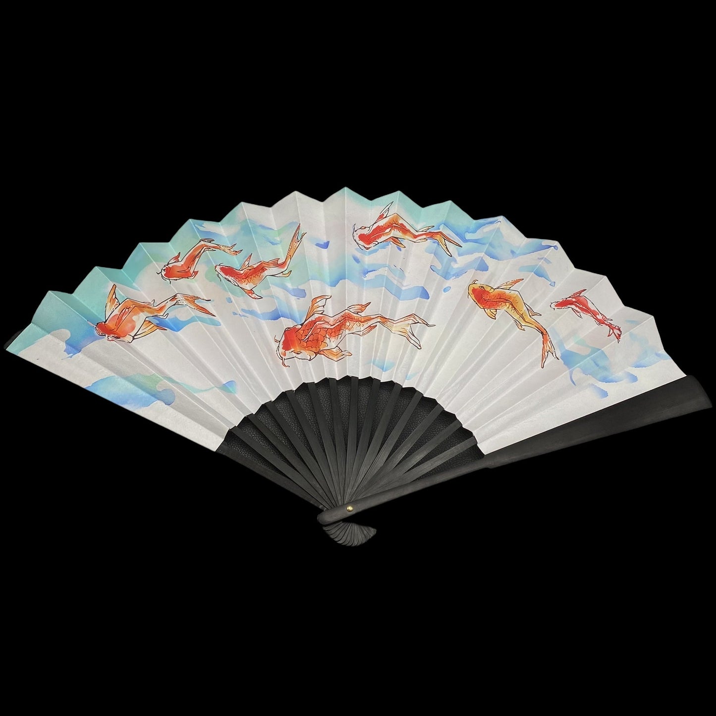 Val Equilibrium Folding Fan Cosplay Prop 2 Options