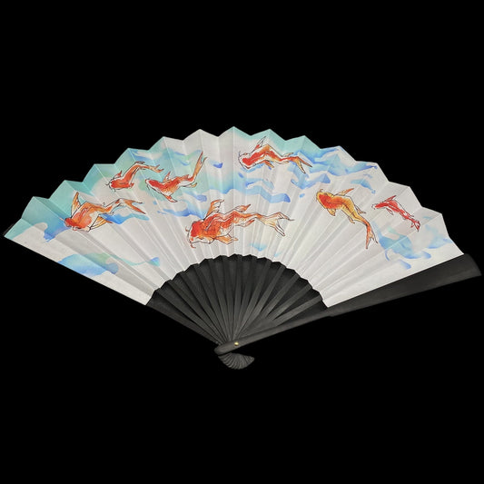 Val Equilibrium Folding Fan Cosplay Prop 2 Options