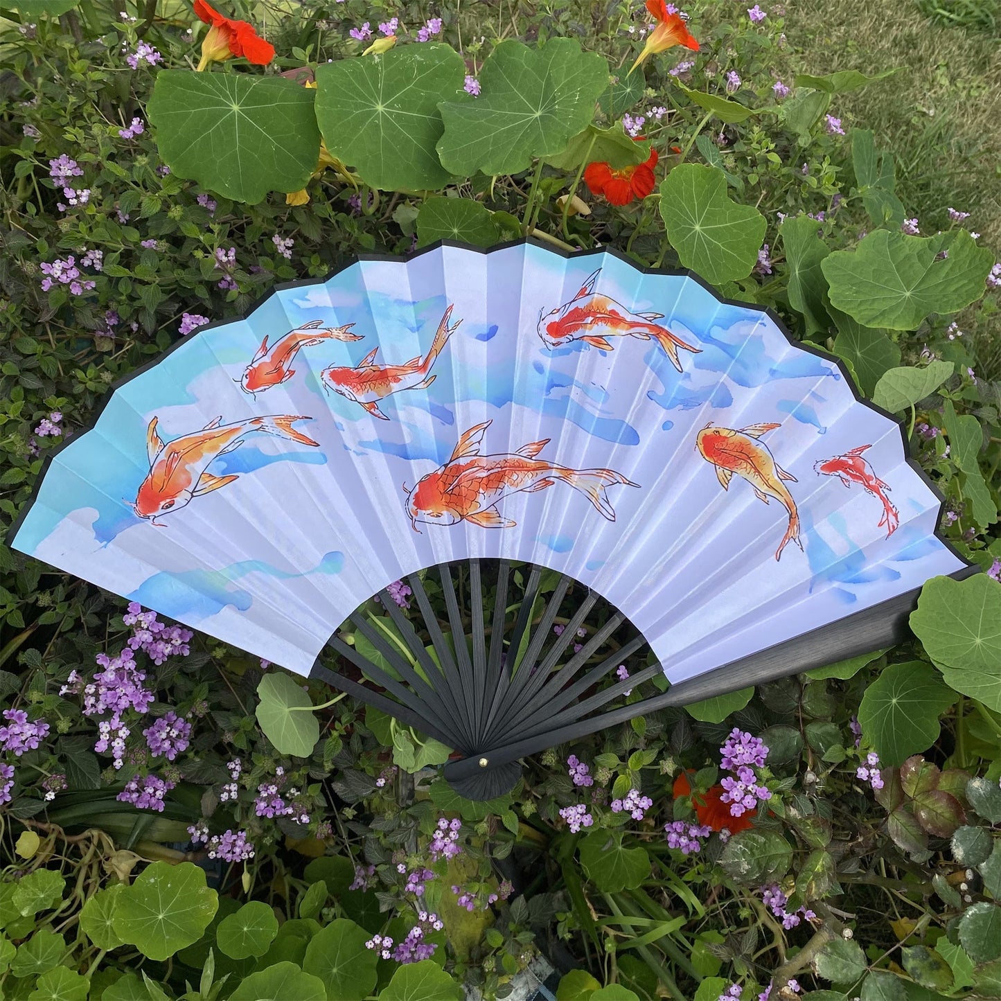 Val Equilibrium Folding Fan Cosplay Prop 2 Options