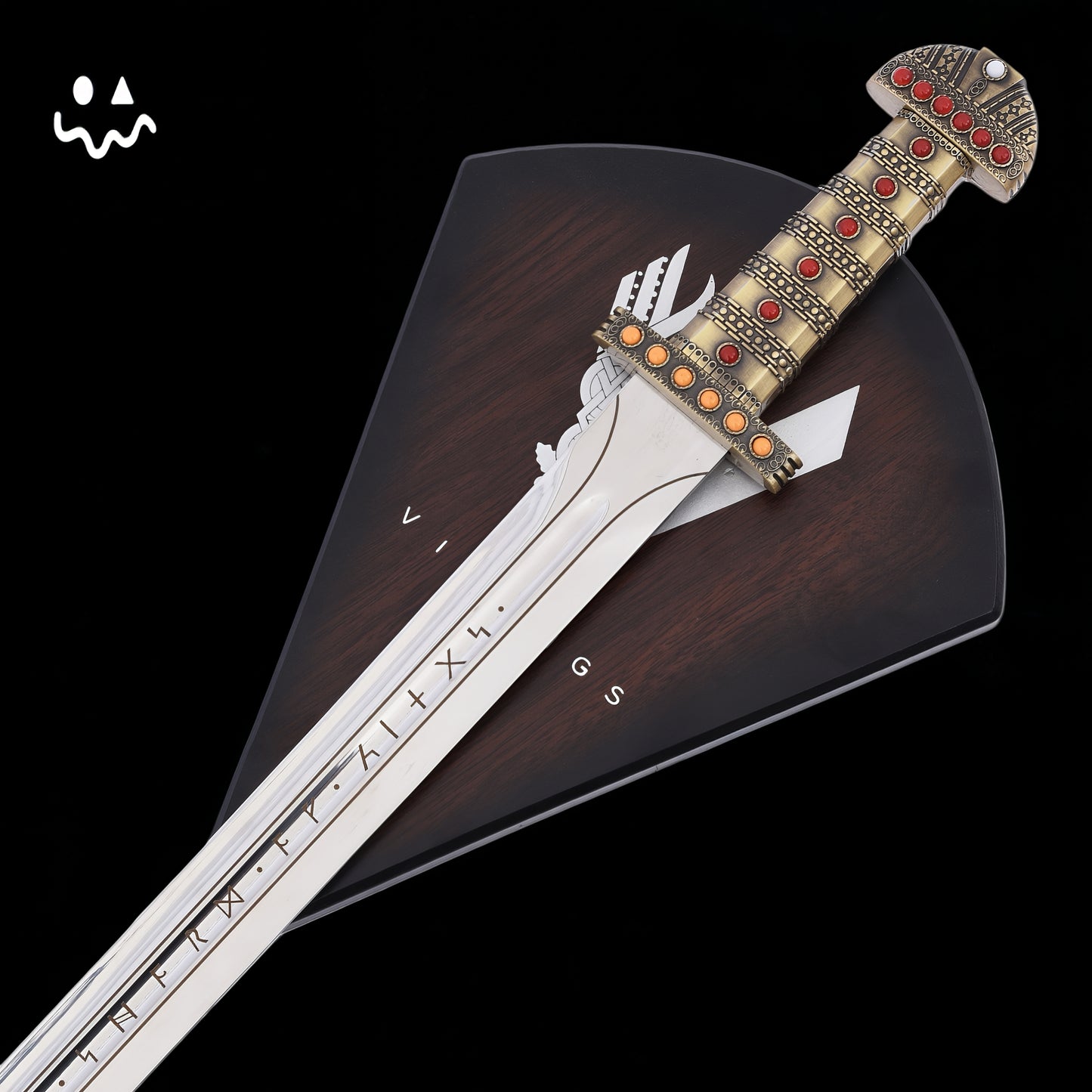 Viking Sword of Ragnar Lothbrok Life-size Metal Replica