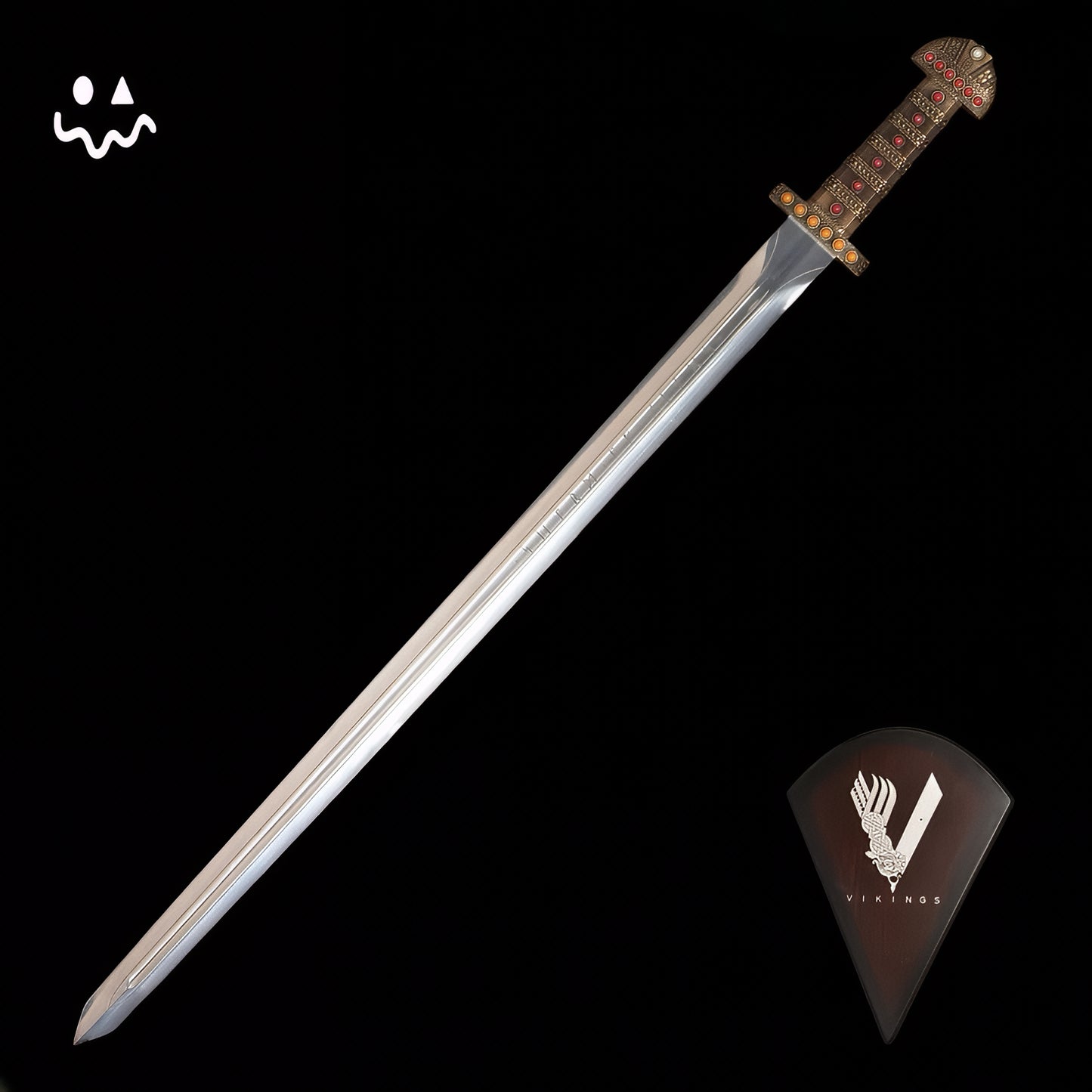 Viking Sword of Ragnar Lothbrok Life-size Metal Replica