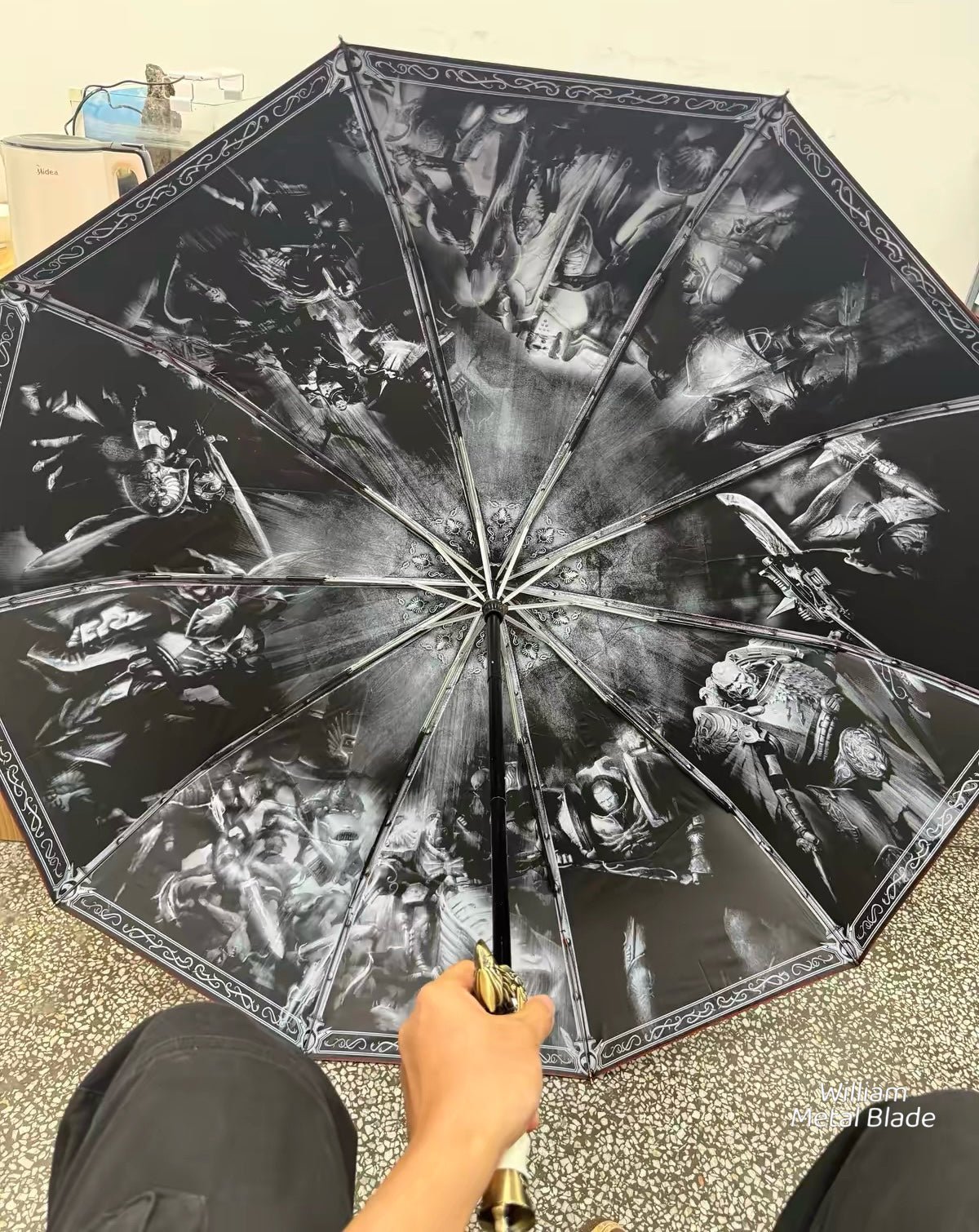 WH40K Adeptus Custodes Misericordia Umbrella