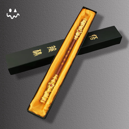 35CM/13.7" Black Myth: Wukong Golden Cudgel Metal Replica Gift Box