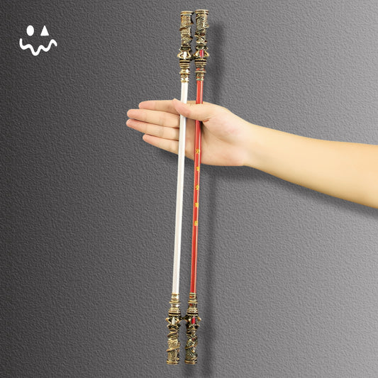 50CM/19.7'' Black Myth Wukong Metal Wukong Ruyi Jingu Bang Replica