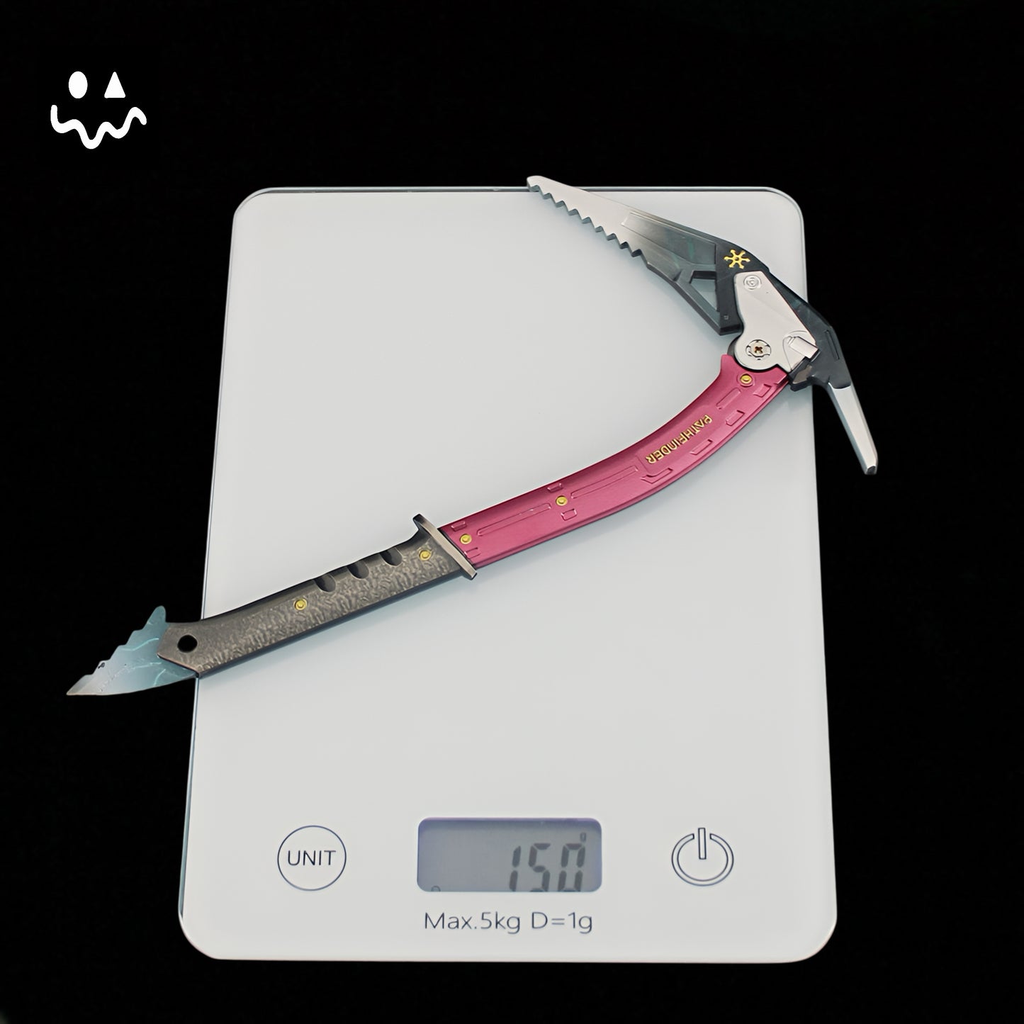 Hot Game AB Winter Ice Pickaxe Foldable Sickle Metal Replica A Pair