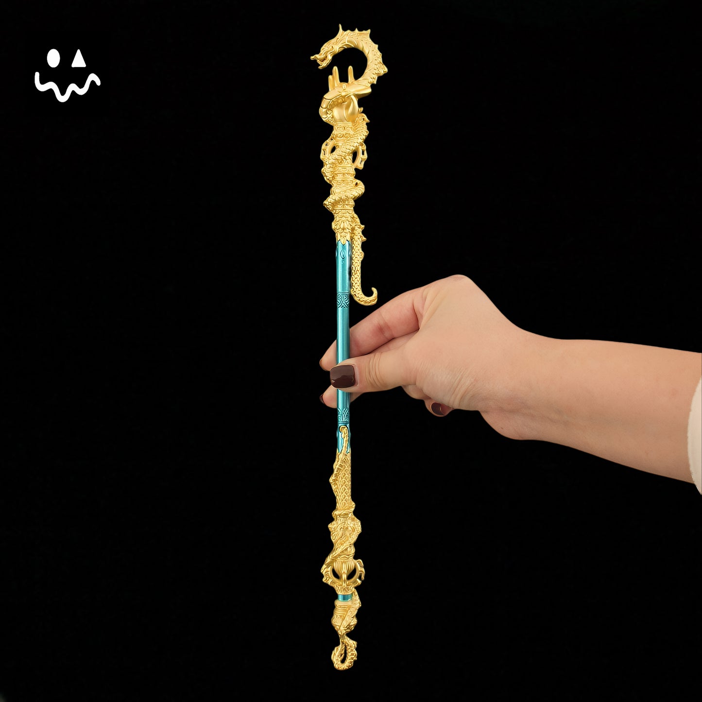 Black Myth Wukong Loong Staff Metal Replica Gift Box 35CM/11.8''