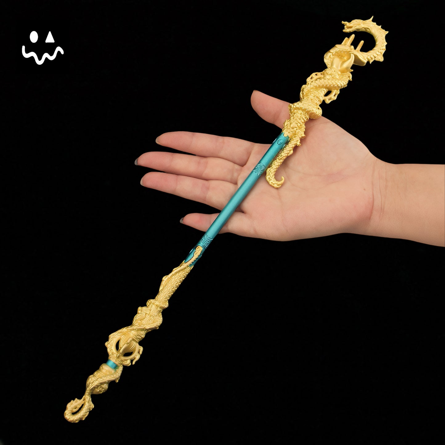 Black Myth Wukong Loong Staff Metal Replica Gift Box 35CM/11.8''