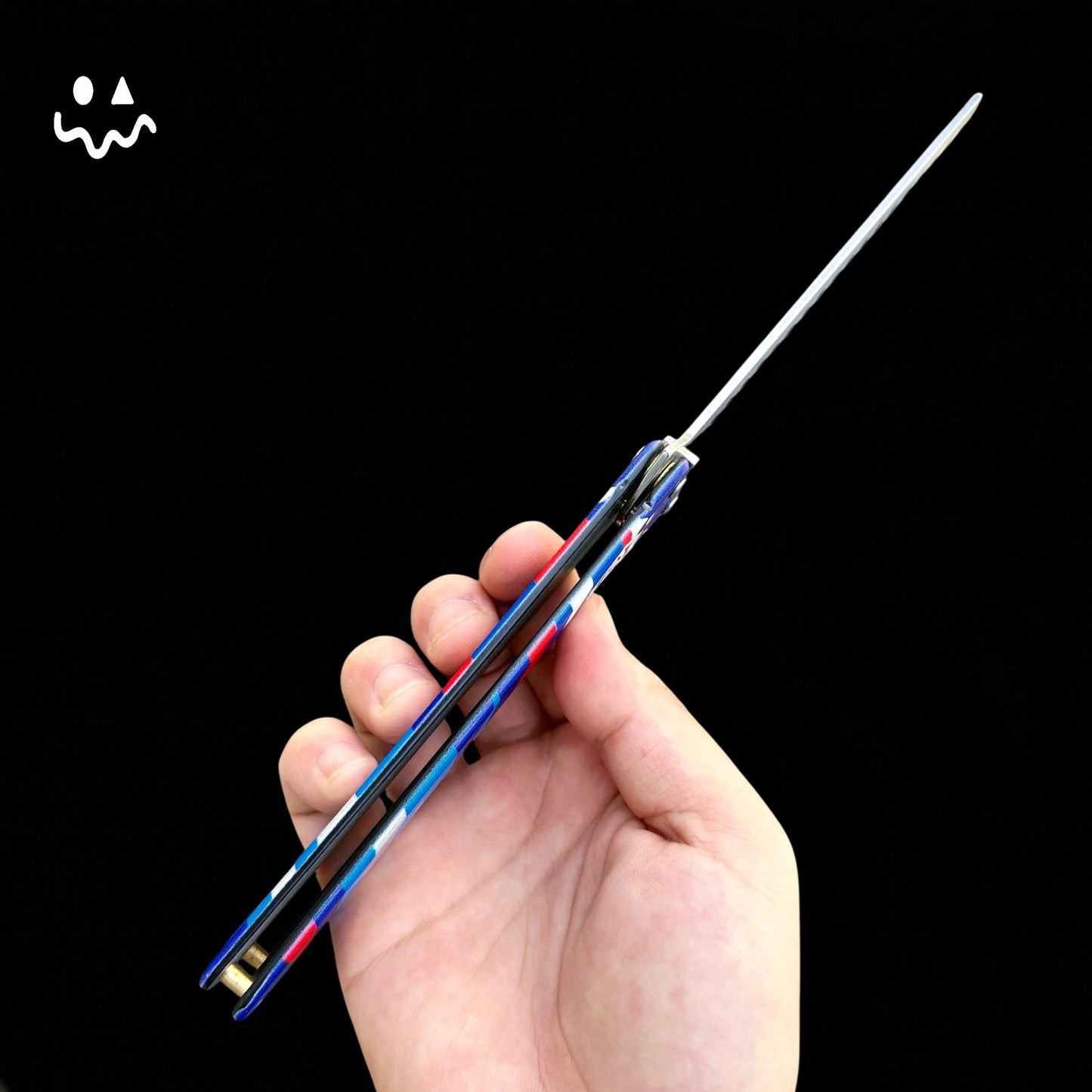 Stainless Steel Yoru Comb Balisong Butterfly Trainer Replica & Yoru Mask