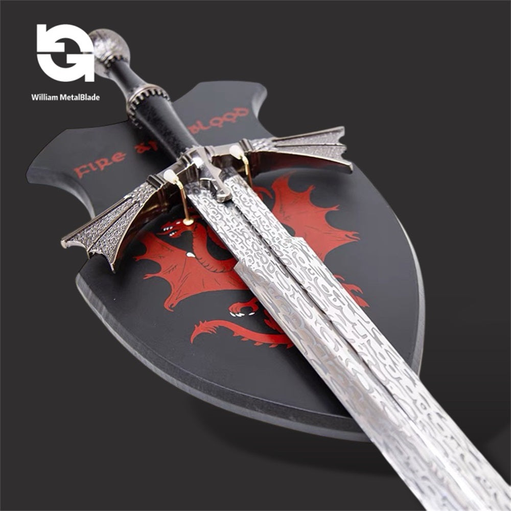 Life-size Dark Sister Sword Metal Blunt Blade Replica 104CM/40.9"