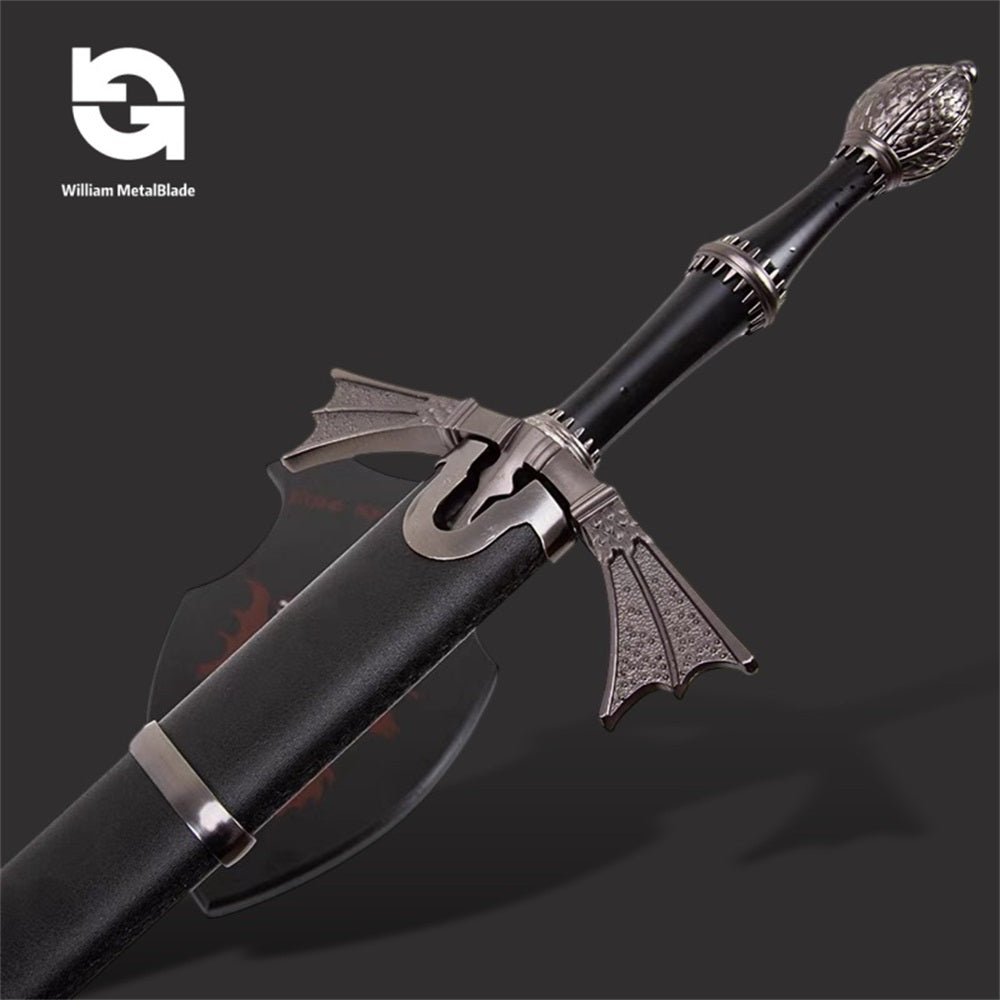 Life-size Dark Sister Sword Metal Blunt Blade Replica 104CM/40.9"