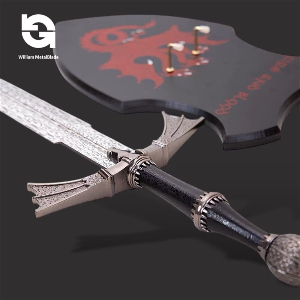 Life-size Dark Sister Sword Metal Blunt Blade Replica 104CM/40.9"