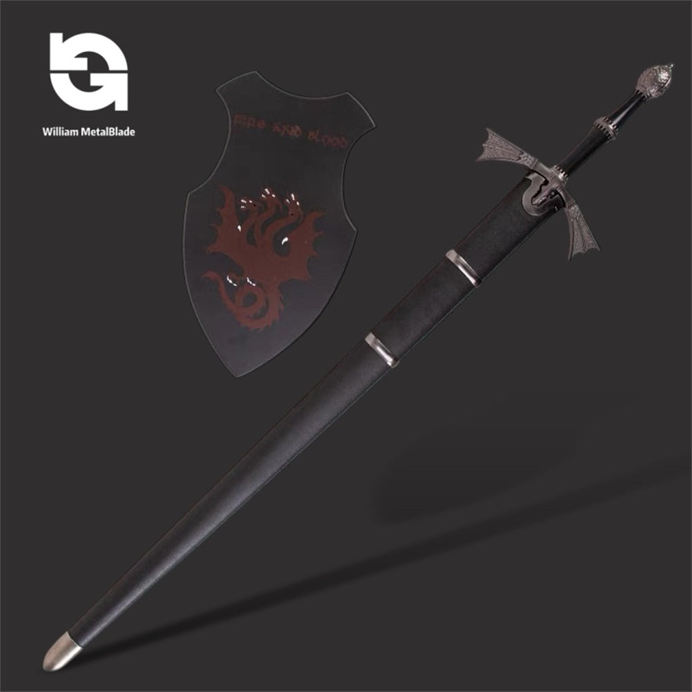 Life-size Dark Sister Sword Metal Blunt Blade Replica 104CM/40.9"