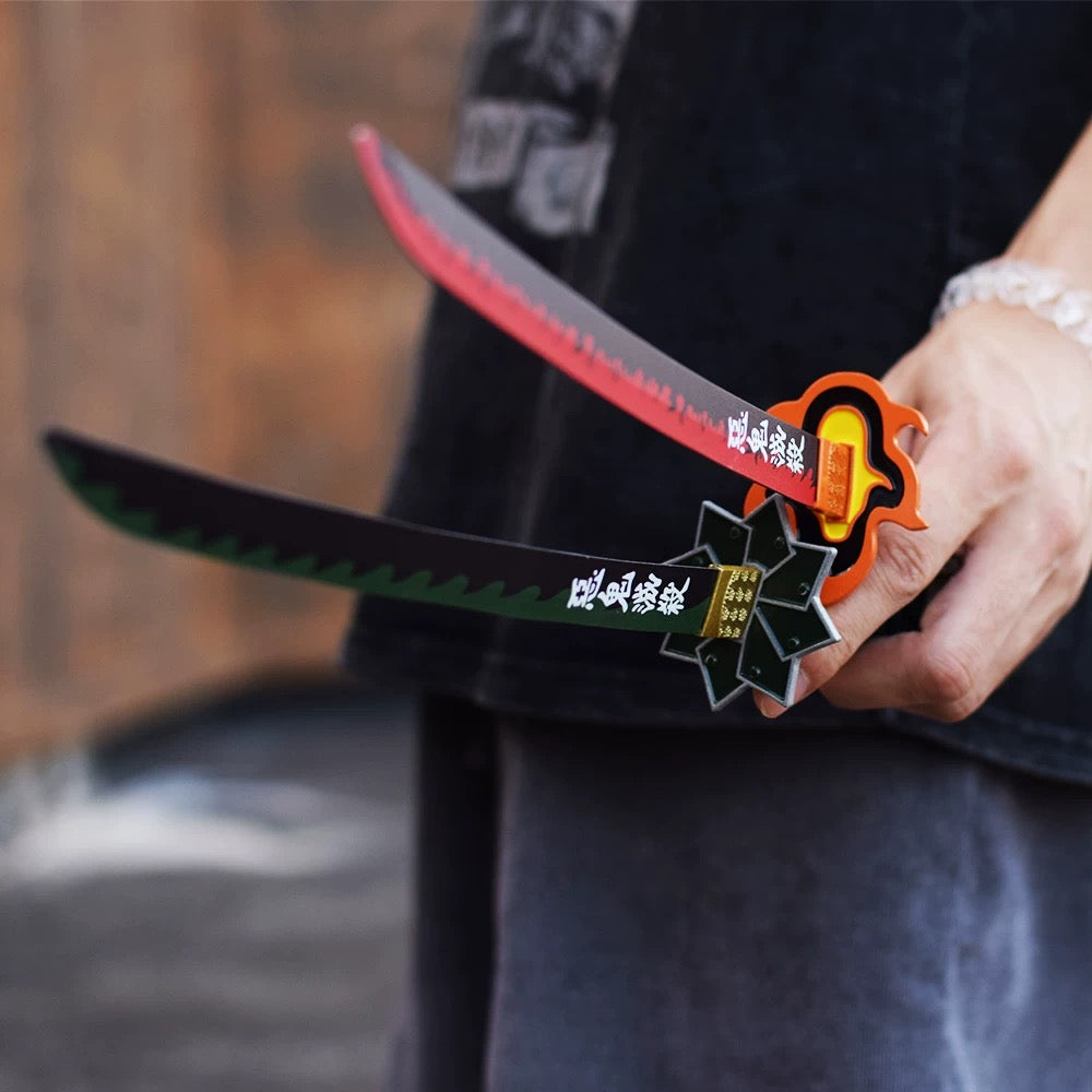 Demon Slayer Short Sword Metal Blunt Blade