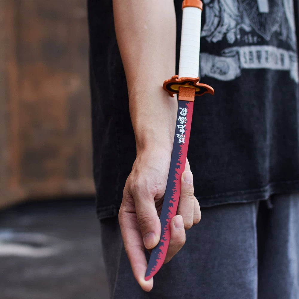 Demon Slayer Short Sword Metal Blunt Blade