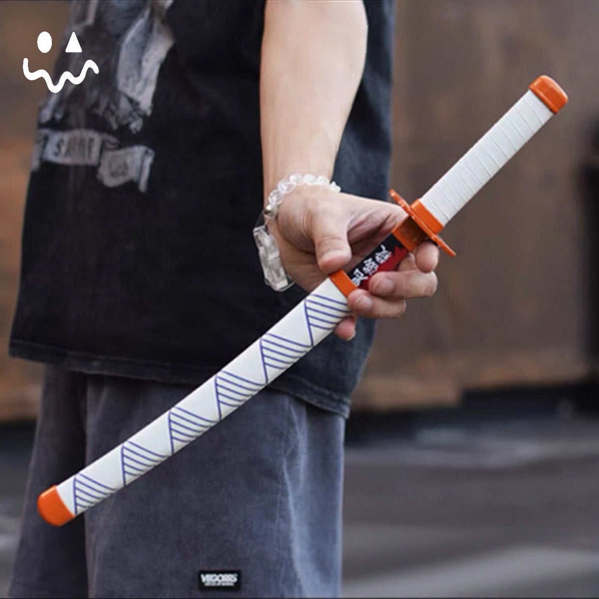 Demon Slayer Short Sword Metal Blunt Blade