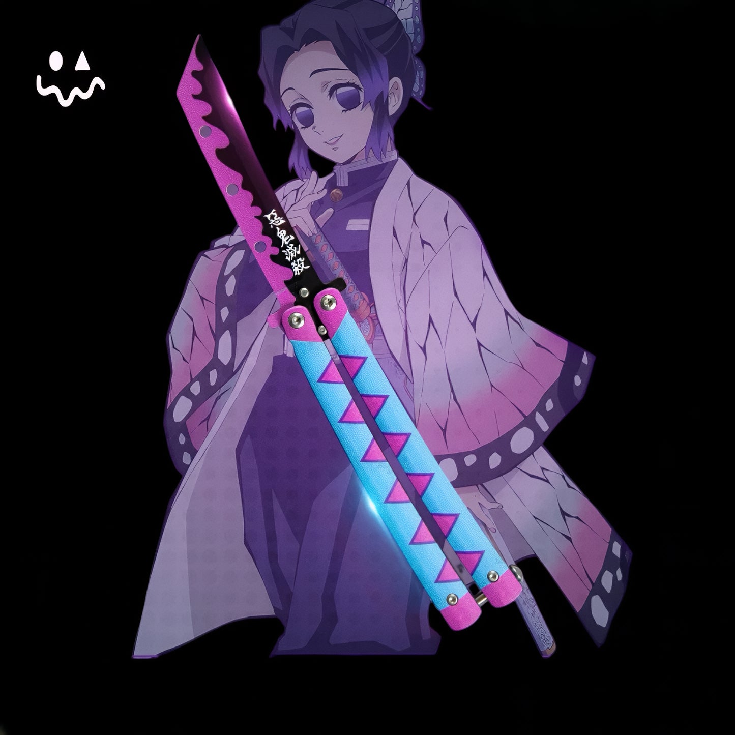 Demon Slayer Creative Butterfly Knife Training Knife