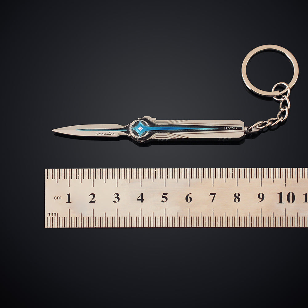 Mini DF Polaris Knife Keychain Metal Game Prop