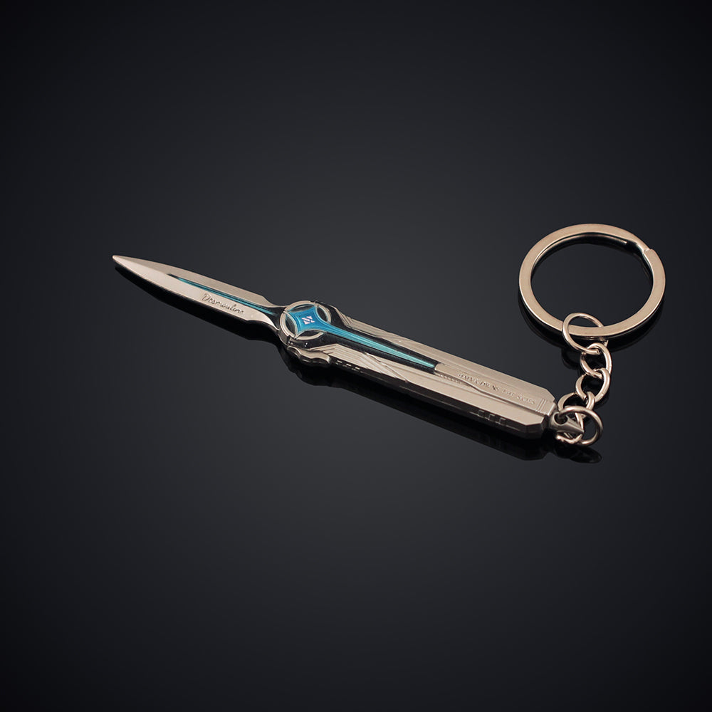 Mini DF Polaris Knife Keychain Metal Game Prop